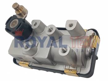 ACTUADOR ELECTRONICO DE TURBO ROYALTEK FORD RANGER 3.2 MOTOR PUMA - APLICA EN TURBO BK3Q6K682RC --- OEM 7981660007 8129710002 G74